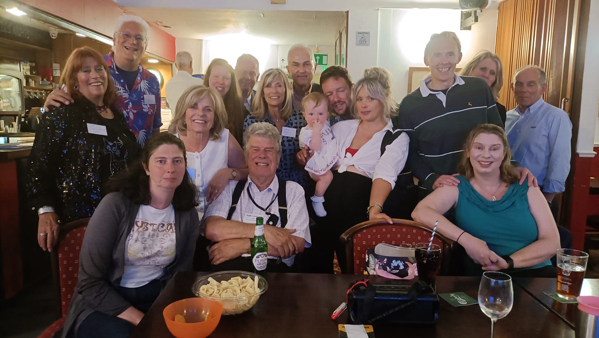 78th Brirthday party for Robin Lovelock in Comrades Club Sunninghill