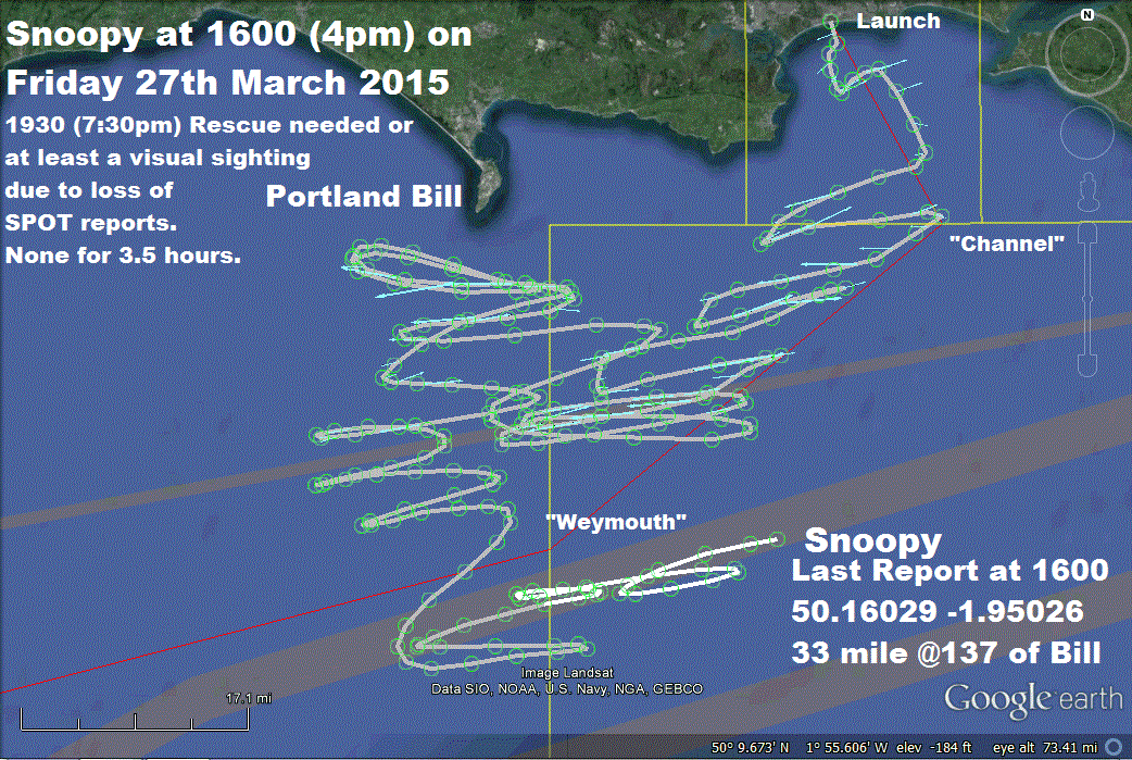 Snoopy Atlantic Attempt March 2015