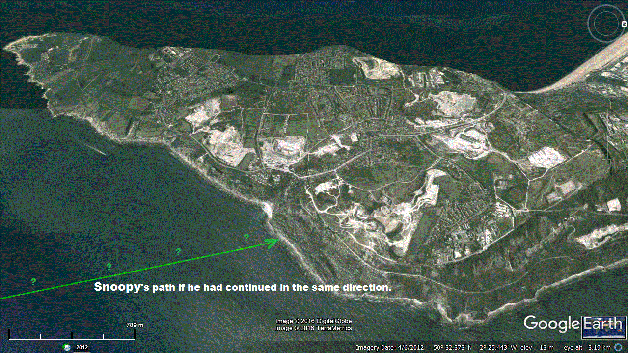 Snoopy's 2016 Trans-Atlantic Attempt