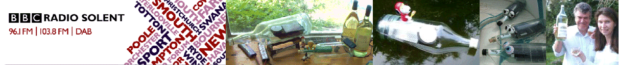 BBC Radio Solent bottles