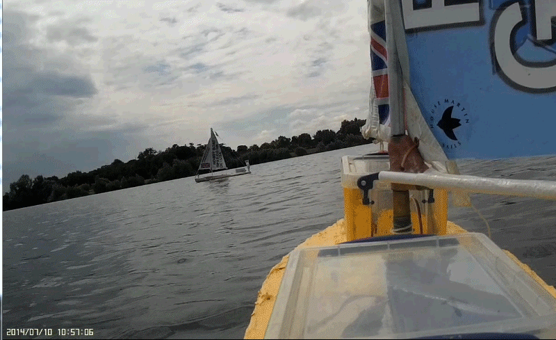 Getting close to Boat 10 at 24/7 Position