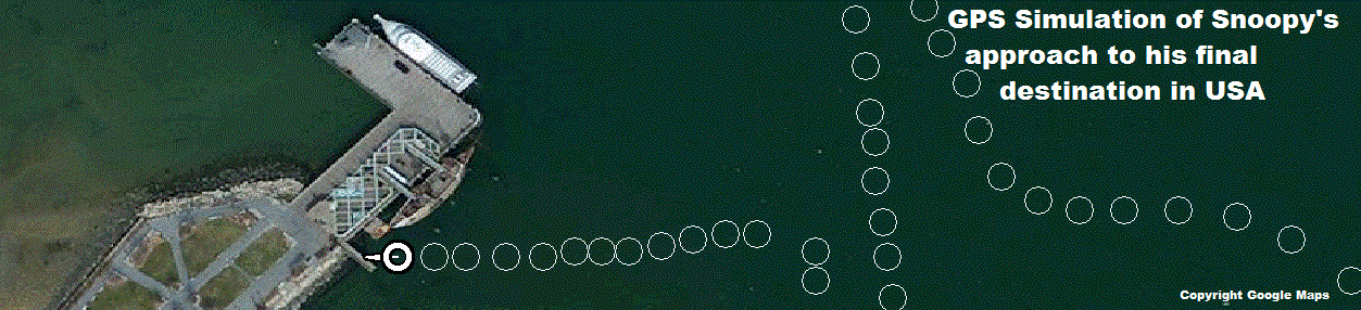 GPS simulation test to final destination