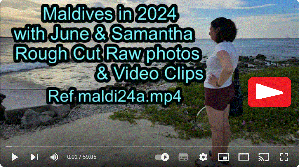 Maldives in 2024 with Samantha & June Lovelock