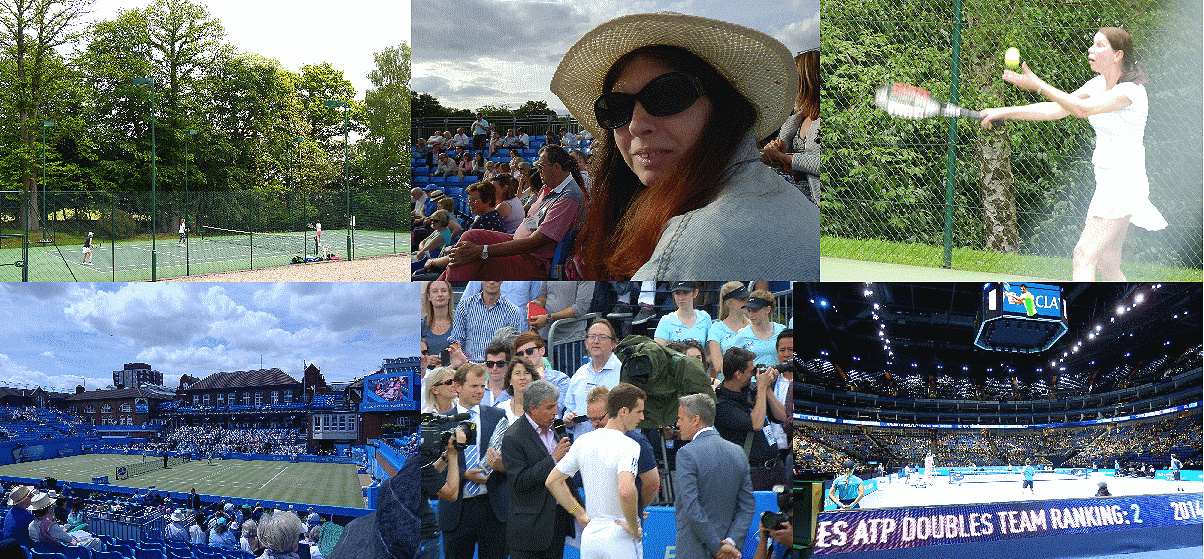 June and Samantha are keen on tennis